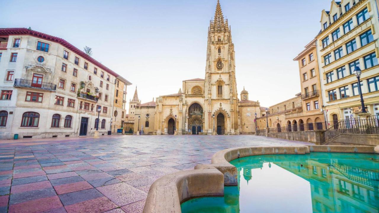 דירות Oviedo Centro Santa Clara Piso De Lujo מראה חיצוני תמונה